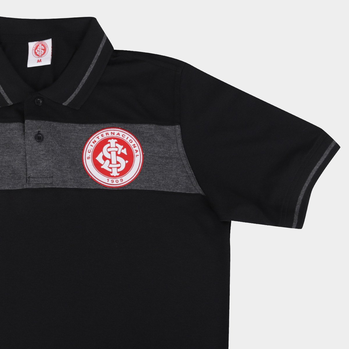 Camisa Polo Internacional Escudo Masculina - Tam: P - 3