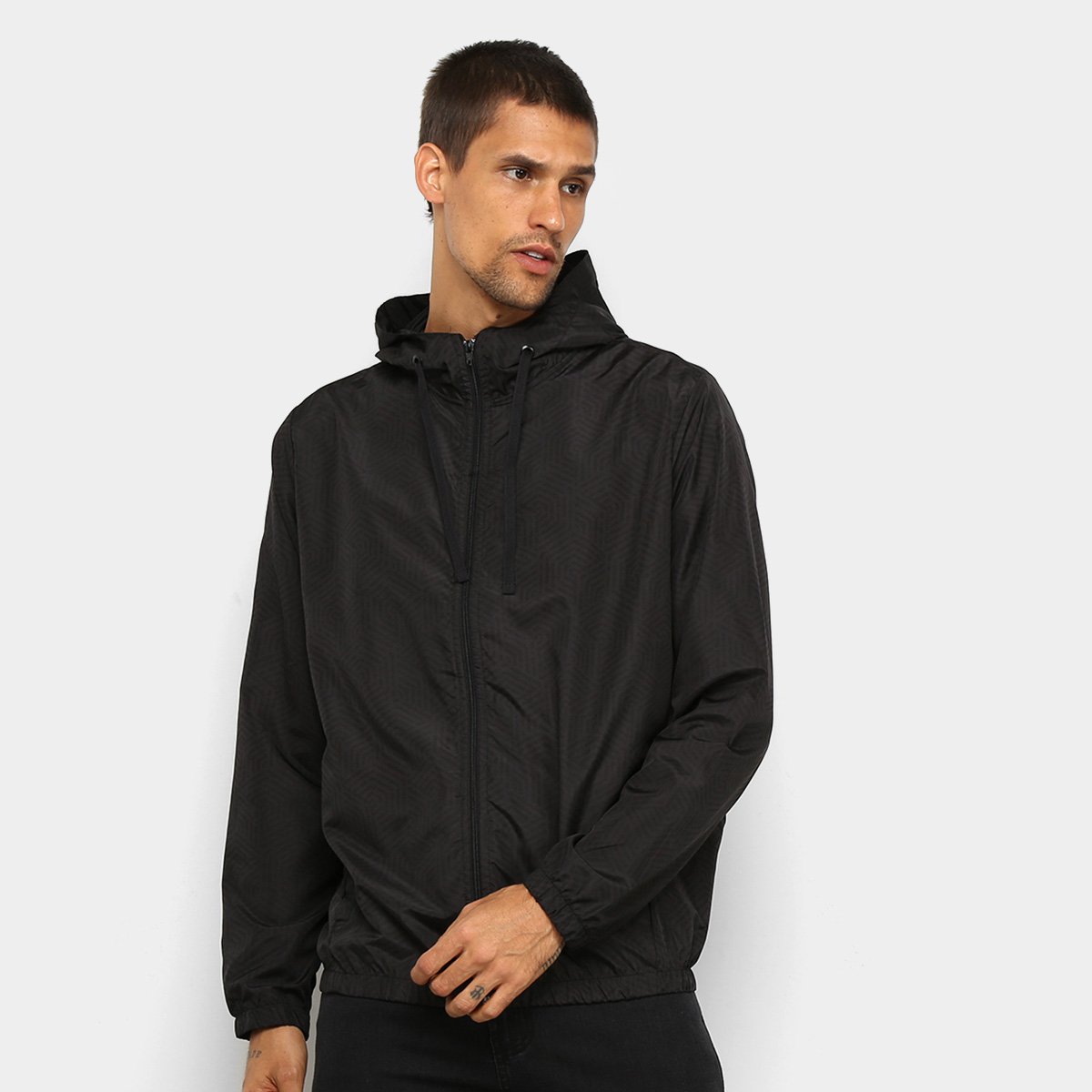 Jaqueta Corta Vento Wall Estampada Masculina