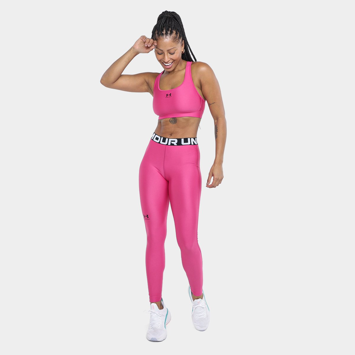 Top Under Armour Hg Armour Mid Padl Feminino - Tam: EP - 4