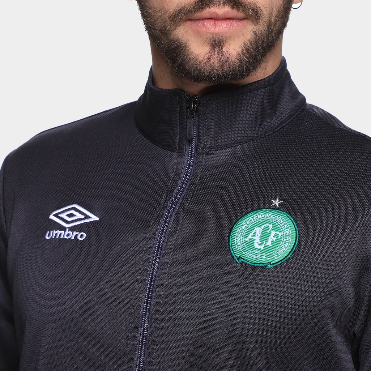 Jaqueta Chapecoense Viagem 20/21 Umbro Masculina - Tam: P - 2