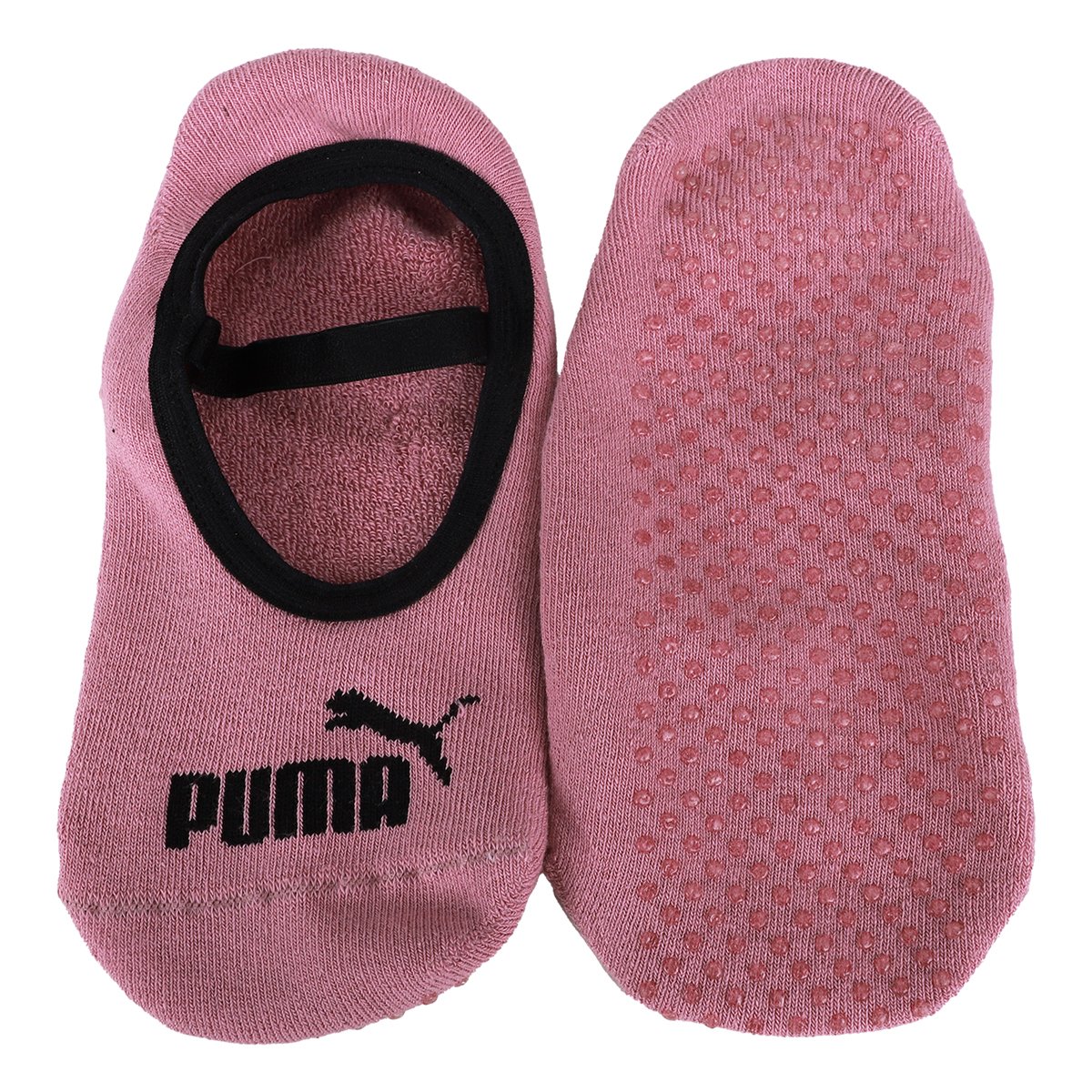 Meia Sapatilha Puma Antiderrapante Pilates Feminina - Tam: 34/39 - 2