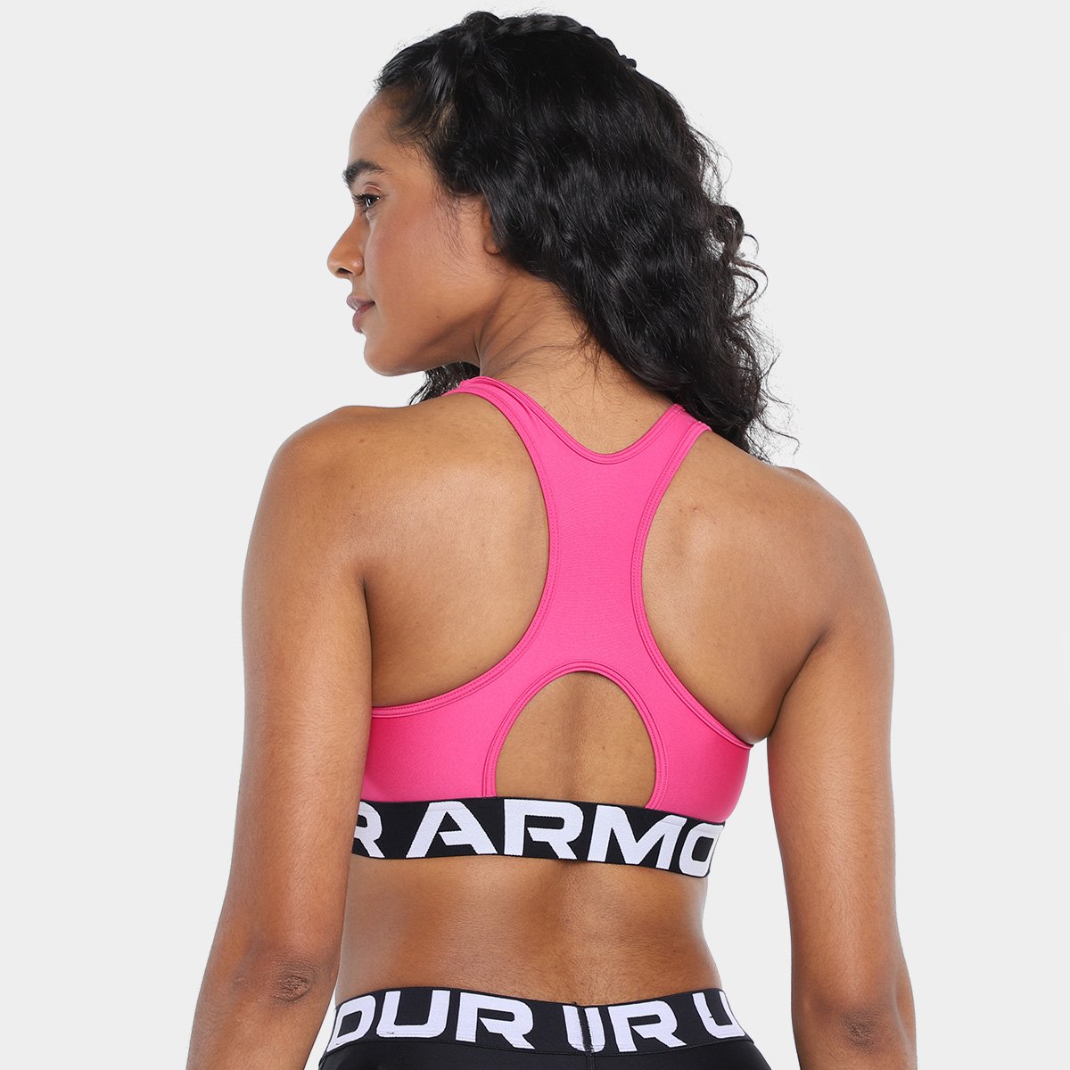 Top Under Armour HG Authentics Mid Feminino - Tam: EGG - 1