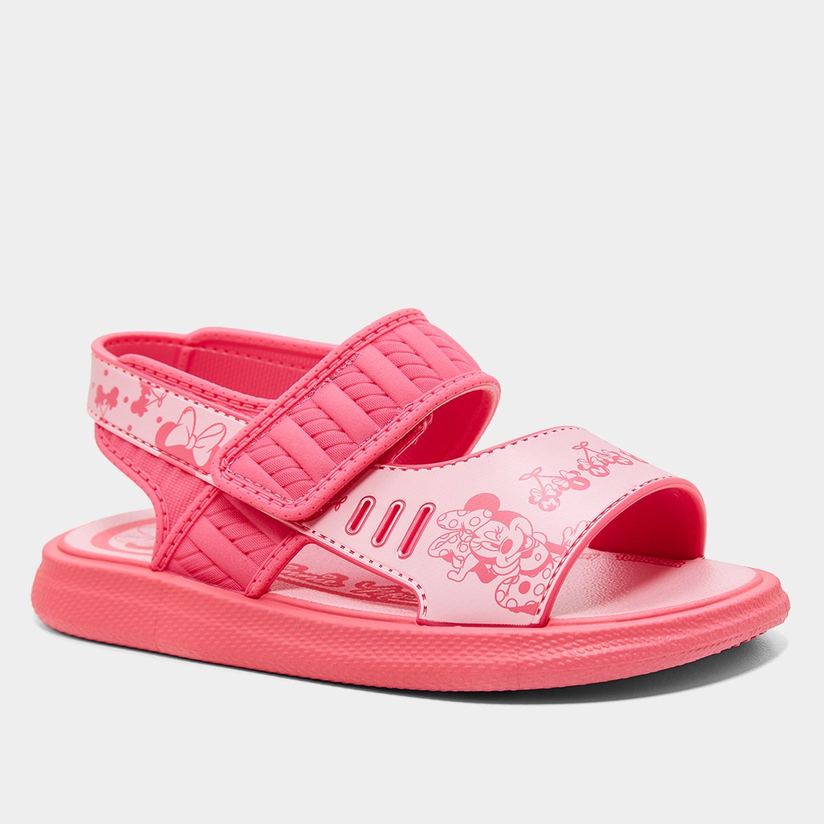 Kit Sandália Infantil Grendene + Lancheira Infantil Disney Menina - Tam: 26 - 2