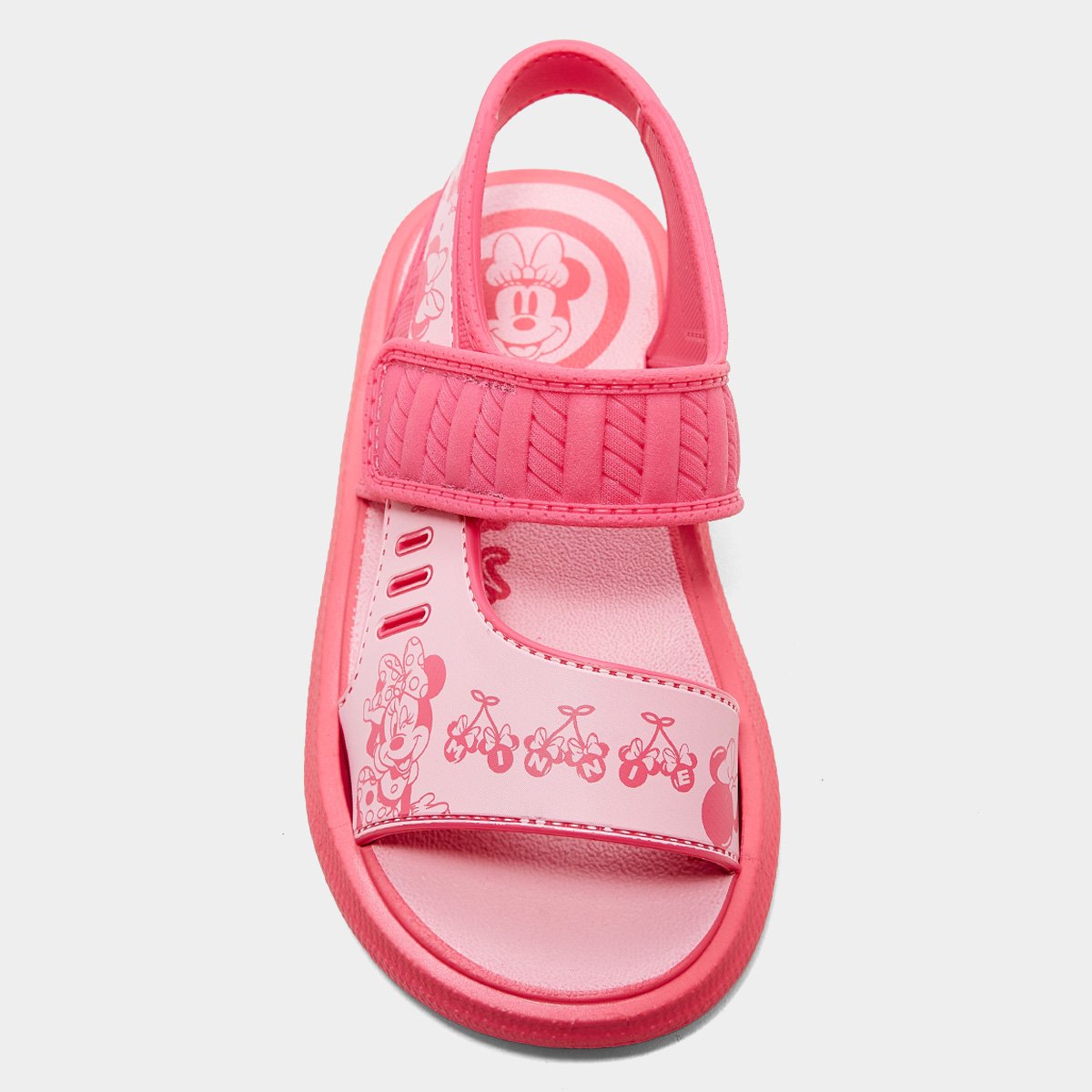 Kit Sandália Infantil Grendene + Lancheira Infantil Disney Menina - Tam: 26 - 4