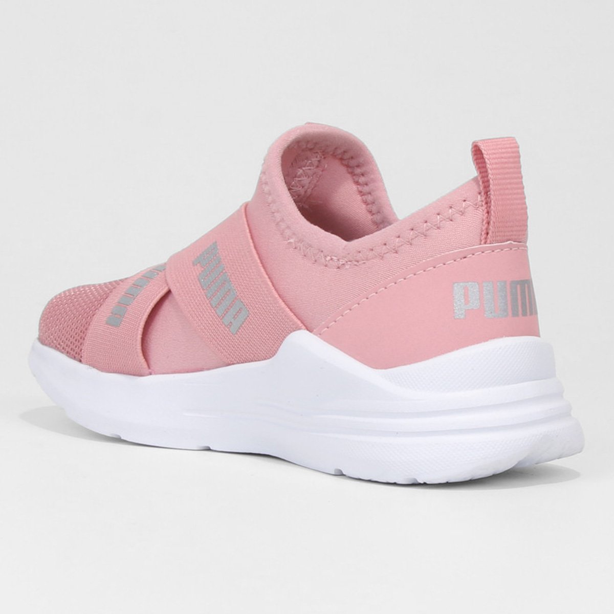Tênis Infantil Puma Wired Run Slip On BDP - Tam: 27 - 2