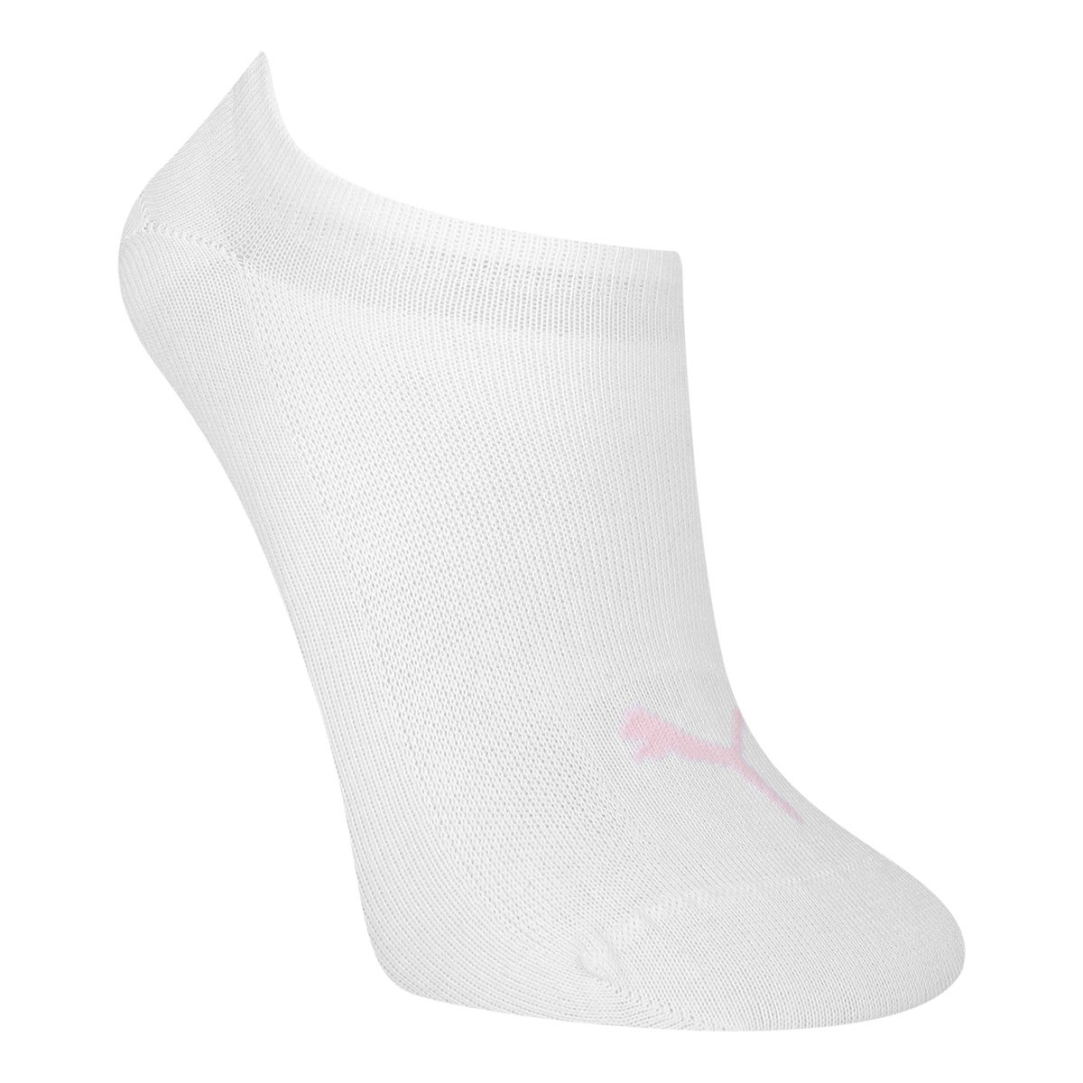 Meia Soquete Puma Invisível - 3 Pares - Tam: 34/39 - 2