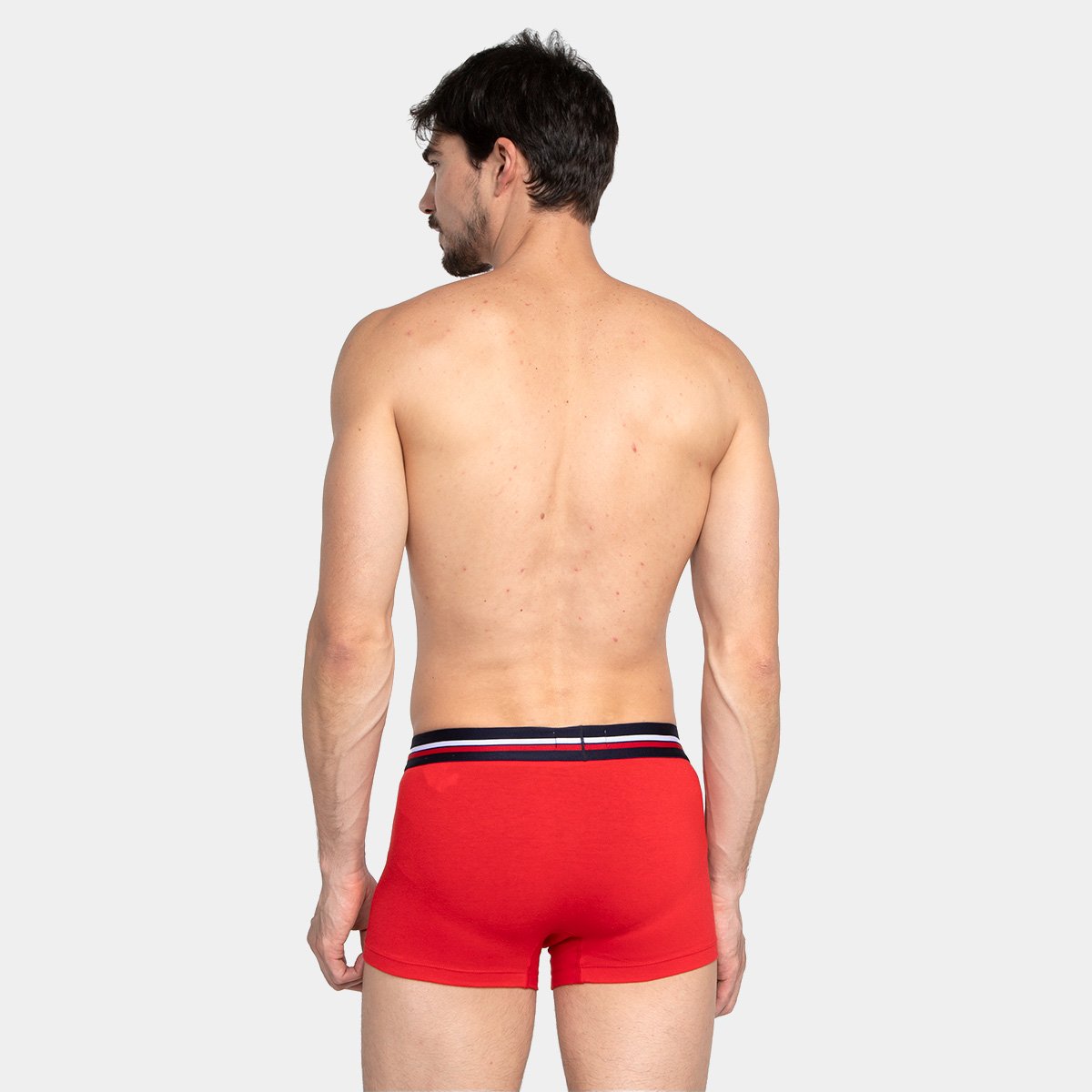 Kit Cueca Boxer Lacoste Trunk Masculina - 3 Peças - Tam: M - 2