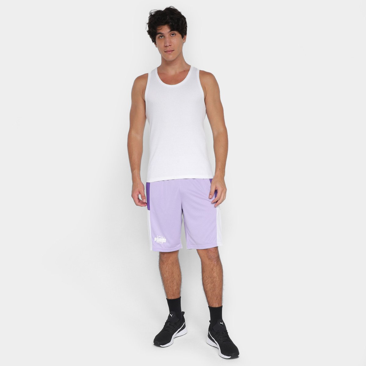 Shorts Puma Give N' Go Basketball Masculino - Tam: P - 3