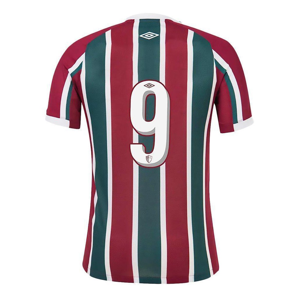 Camisa Fluminense I 22/23 n° 9 Torcedor Umbro Masculina - Tam: GG - 1