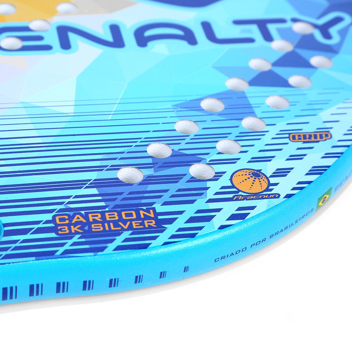 Raquete Penalty Beach Tennis Carbon 3K Silver XXII - 5