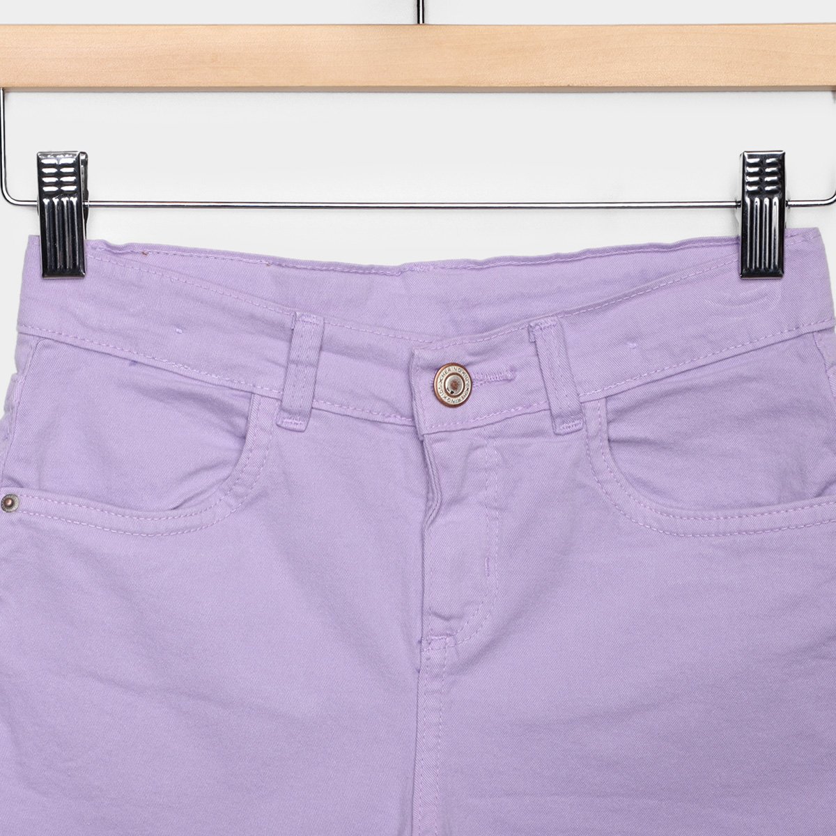 Short Infantil Hering Kids Básico Menina - Tam: 12A - 1