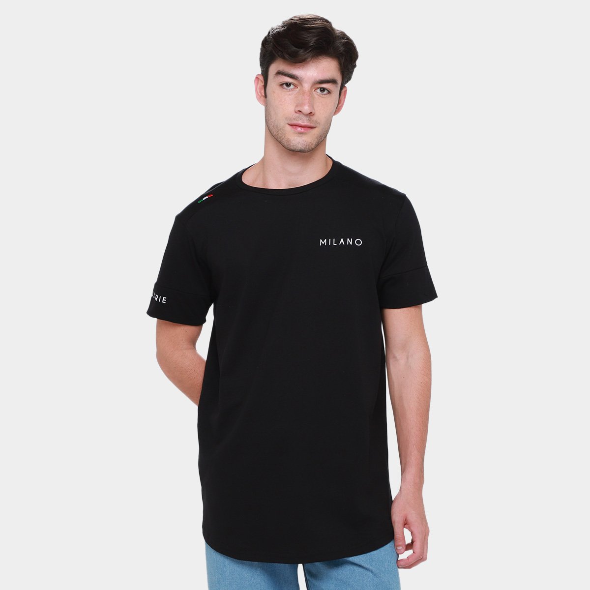Kit Camiseta Industrie Casual Masculina - 2 peças - Tam: P - 1