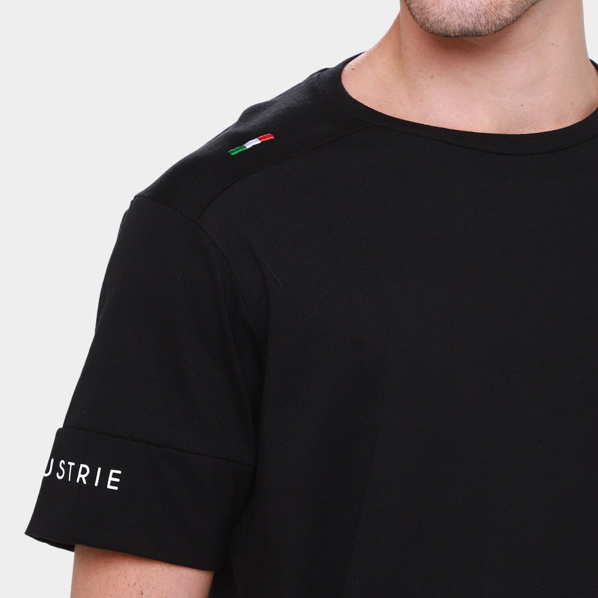 Kit Camiseta Industrie Casual Masculina - 2 peças - Tam: P - 4