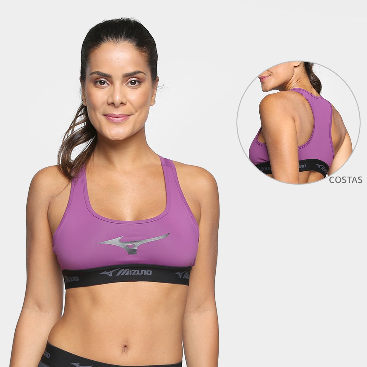Top Mizuno Up Nadador Média Sustentação
