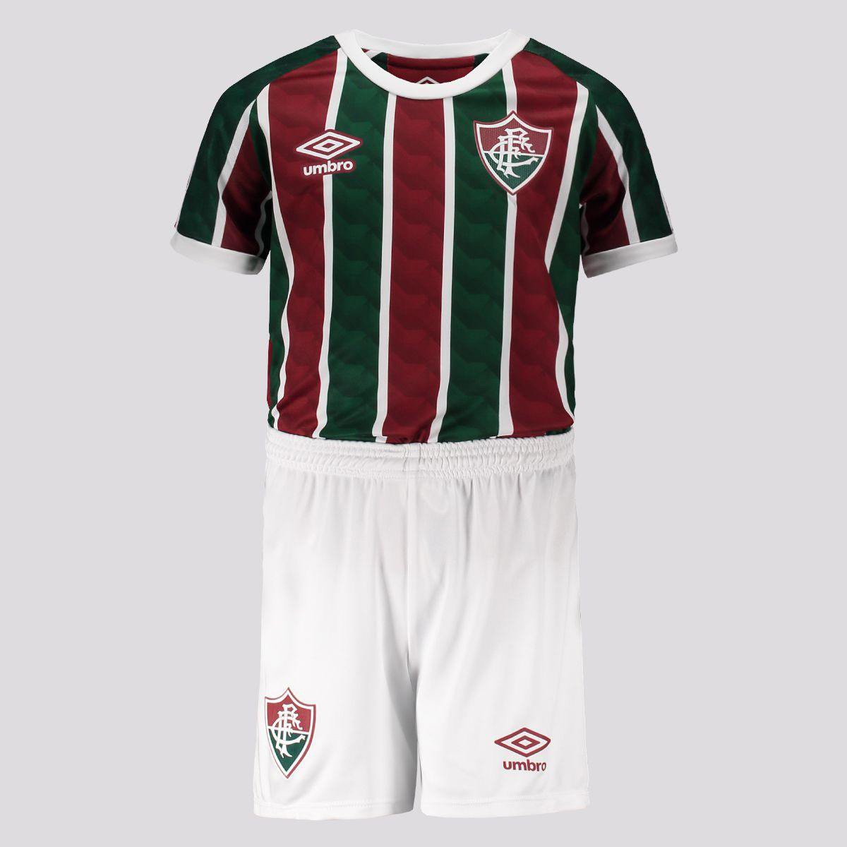 Kit Fluminense Infantil I 20/21 s/n° Torcedor Umbro
