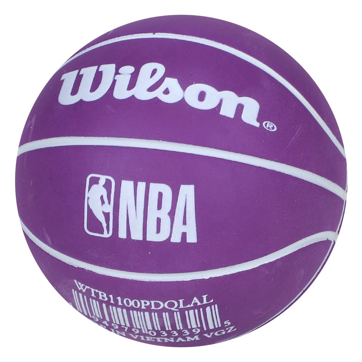 Mini Bola Basquete NBA Wilson Dribbler Los Angeles Lakers - 2