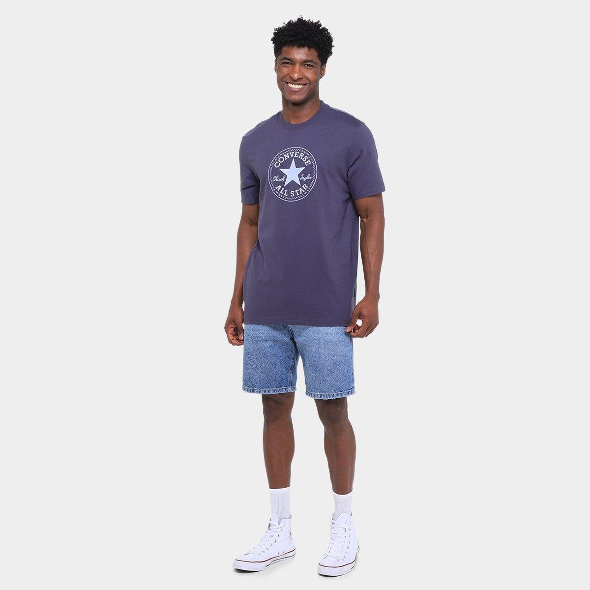 Camiseta Converse Starchev Masculina - Tam: P - 4