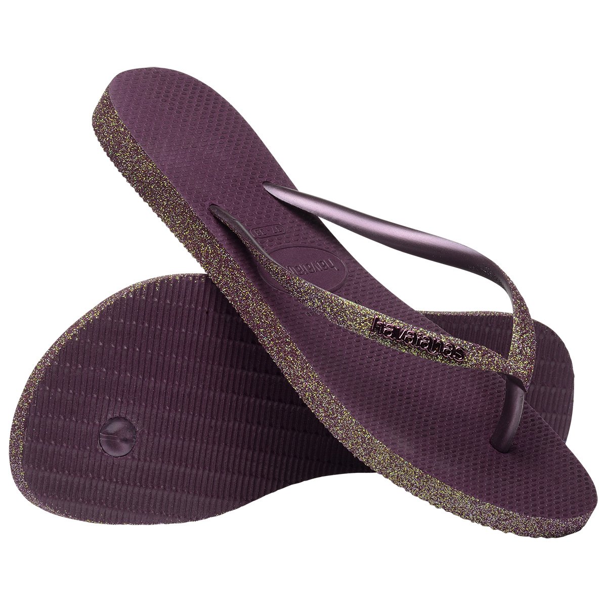 Sandalias Havaianas Slim Sparkle Ii -4146937 - Tam: 41/42 - 1