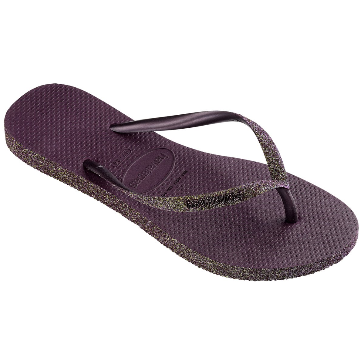 Sandalias Havaianas Slim Sparkle Ii -4146937 - Tam: 41/42 - 4