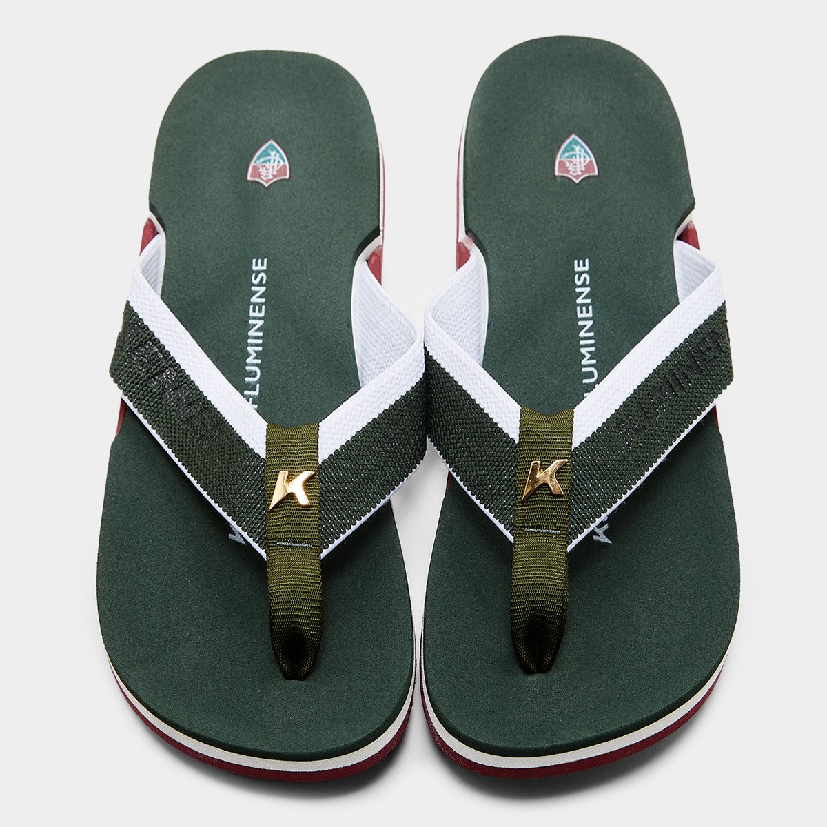 Sandália Kenner Fluminense Nk6 Pro Masculina - Tam: 44/45 - 1