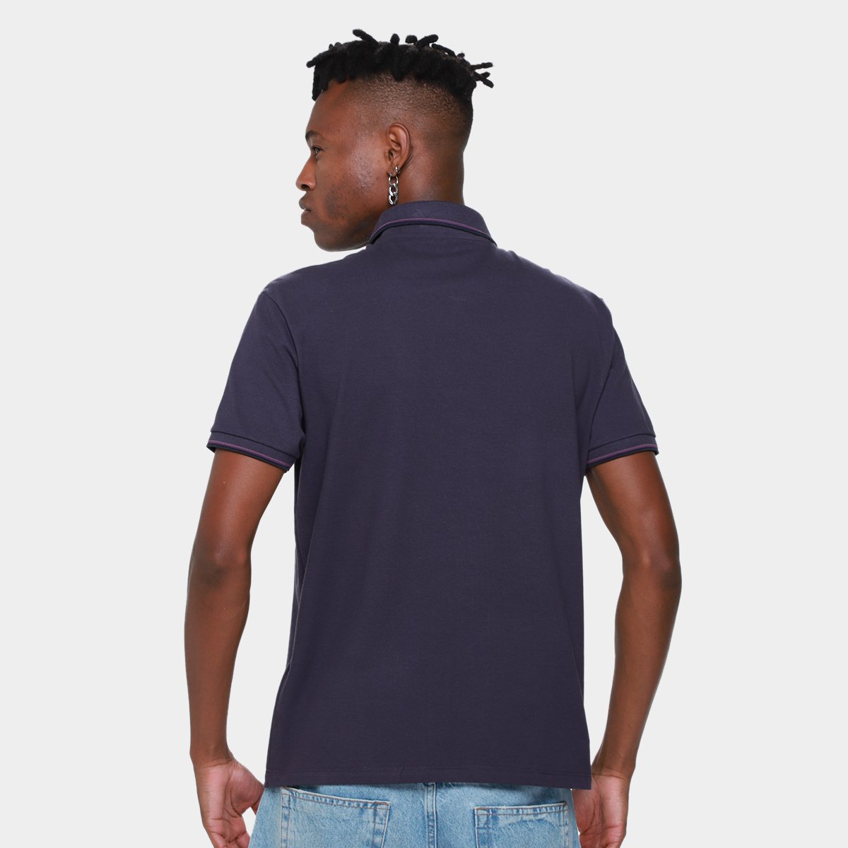 Camisa Polo Ellus Piquet Melange Classic Masculina - Tam: P - 1