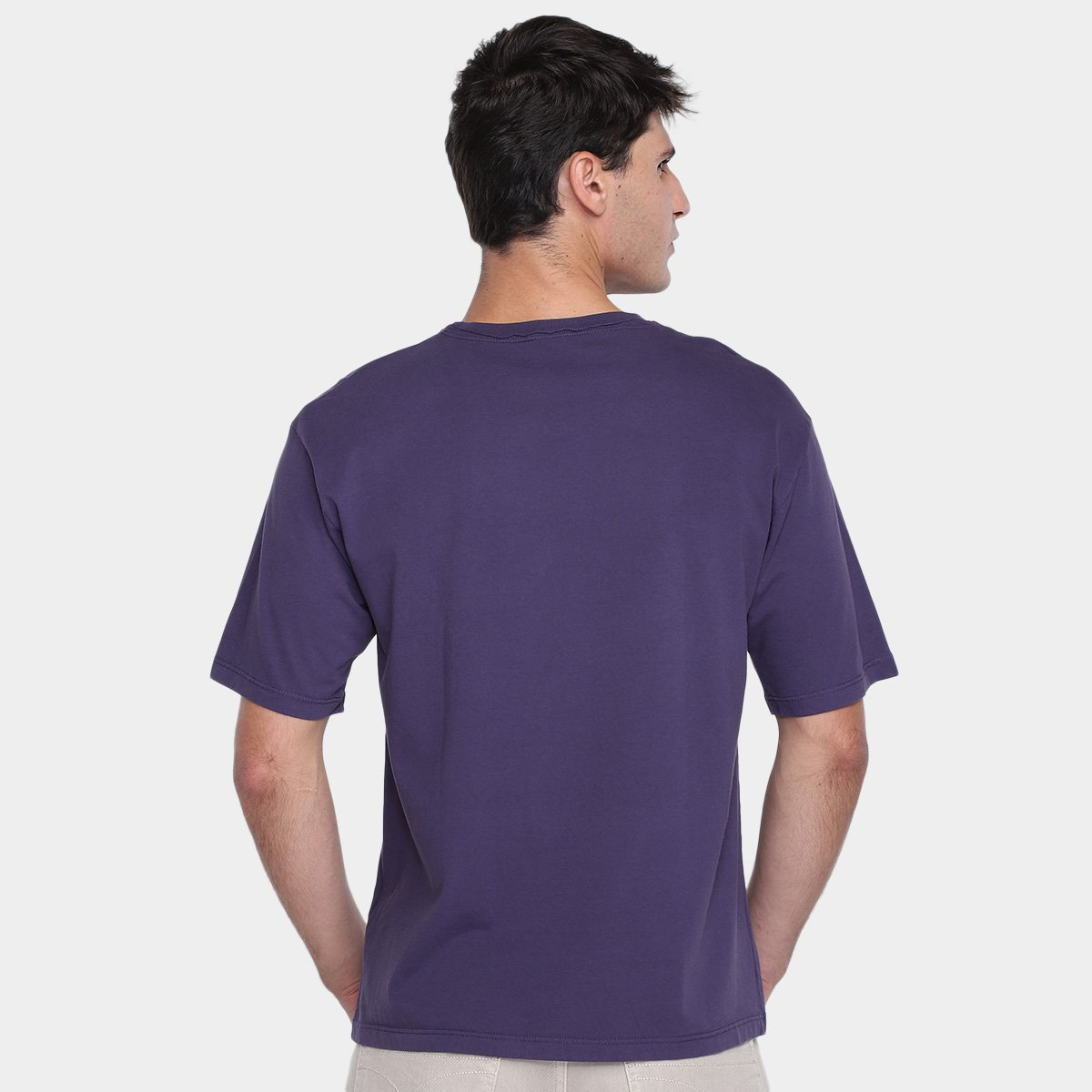 Camiseta Ellus Fine E Waffel Over Masculina - Tam: P - 1