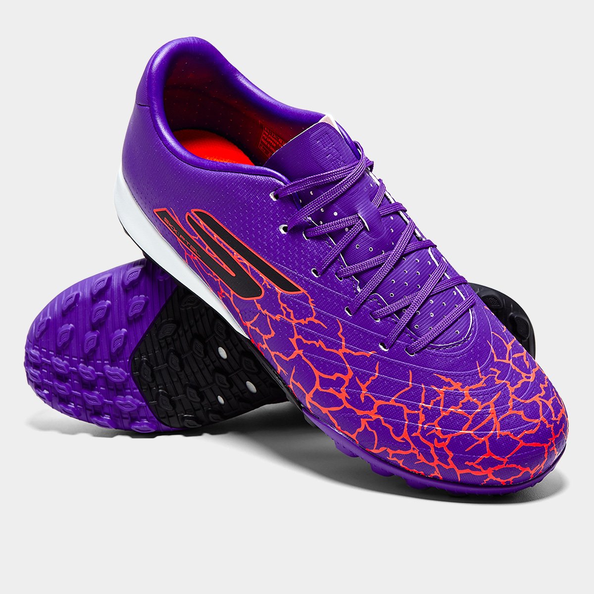 Chuteira Society Skechers Gold Masculina - Tam: 40 - 1
