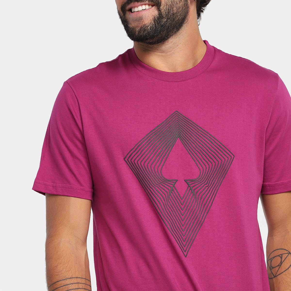 Camiseta Manga Curta MCD Regular Pipa Ancestral Masculina - Tam: G - 2