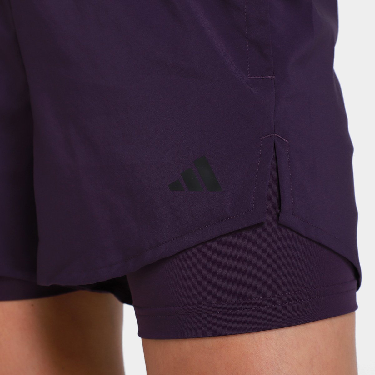 Short Adidas Aeroready Made for Training 2 in1 Minimal Feminino - Tam: M - 2