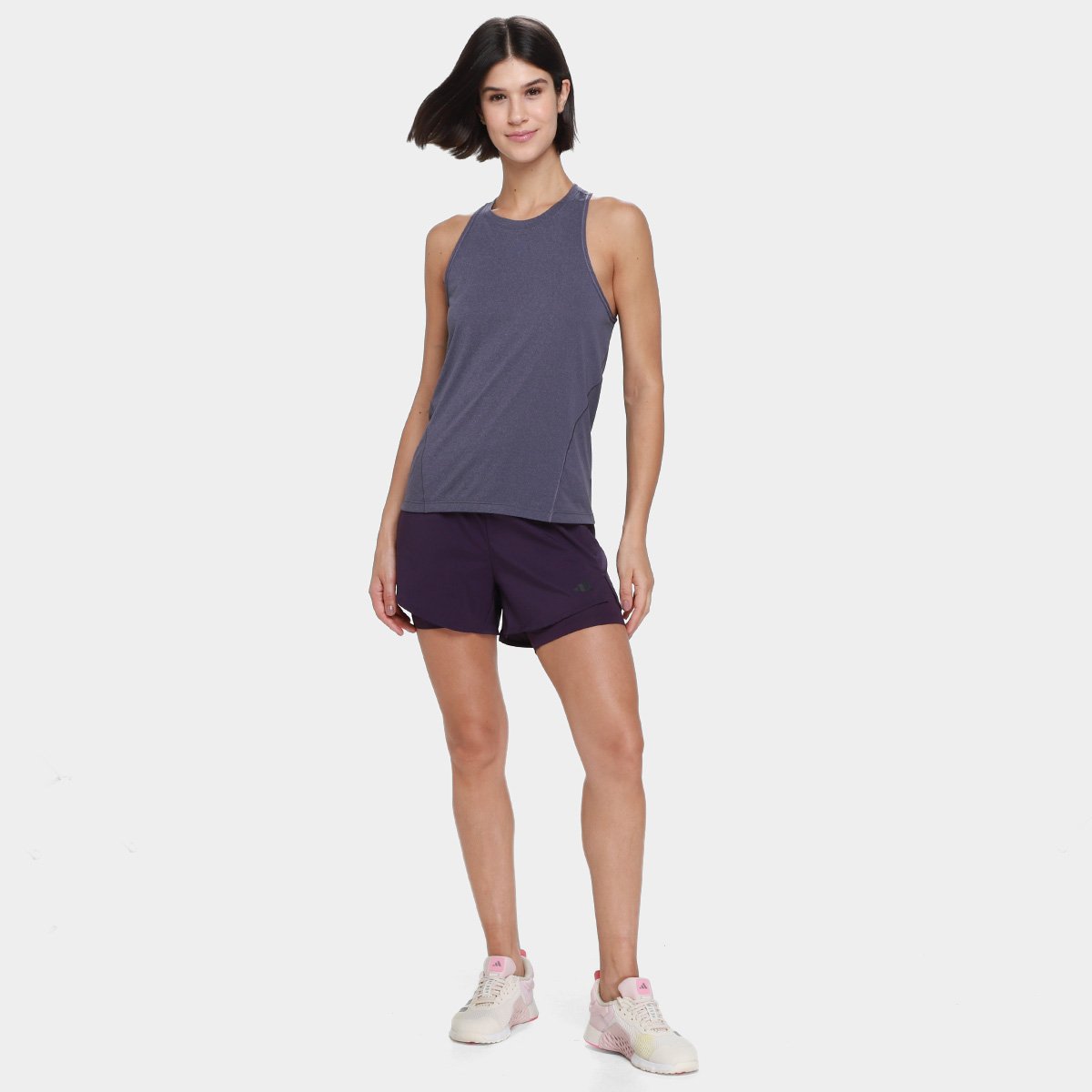 Short Adidas Aeroready Made for Training 2 in1 Minimal Feminino - Tam: M - 4