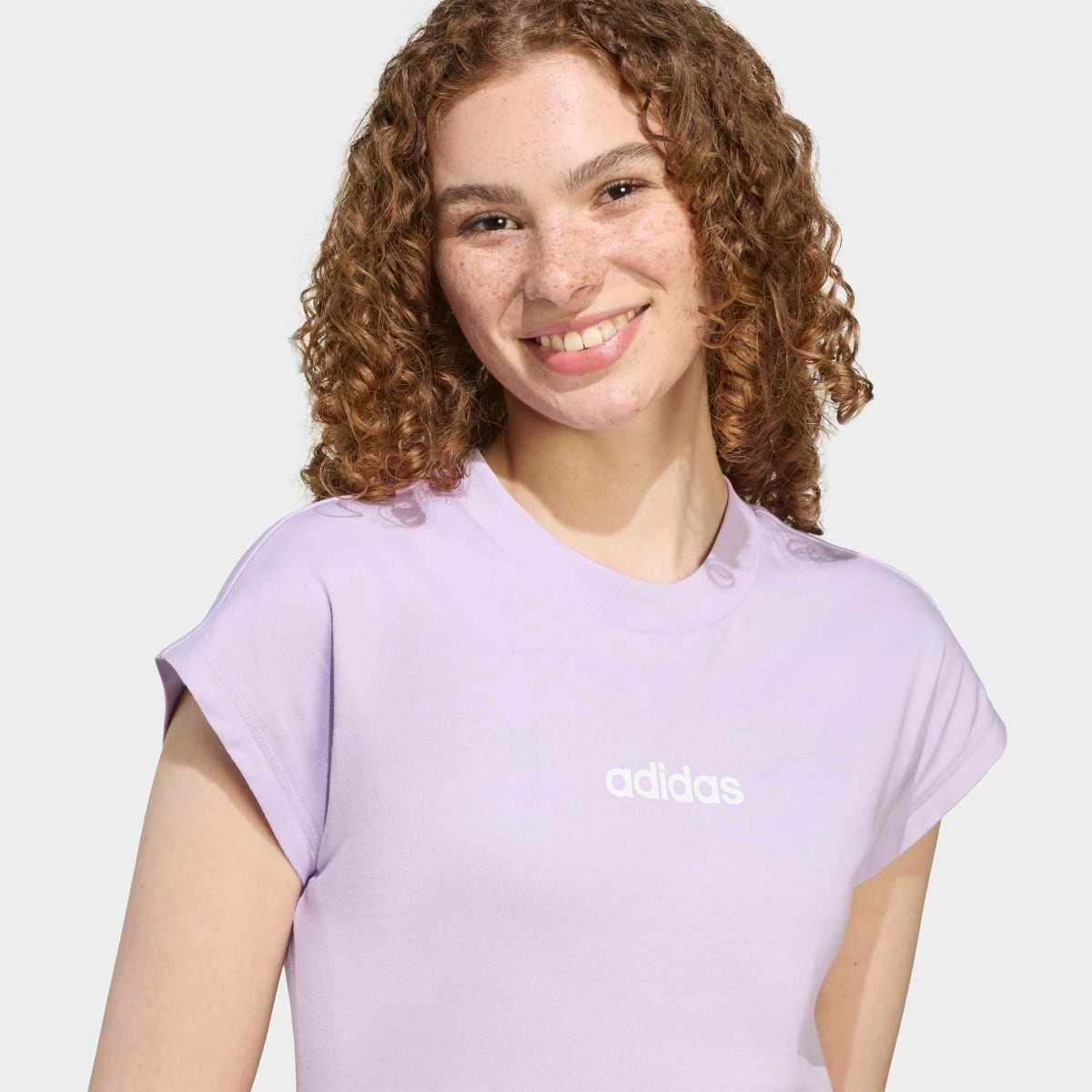 Camiseta Adidas Logo Linear Feminina - Tam: GG - 2