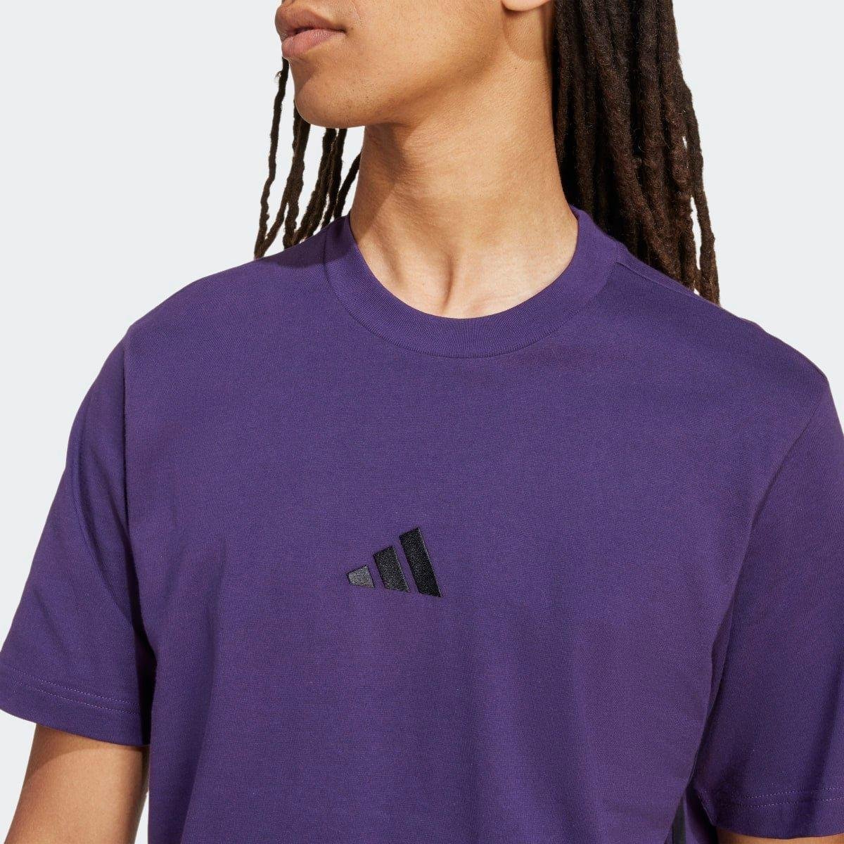 Camiseta Adidas 3 Listras Stretch Masculina - Tam: P - 2