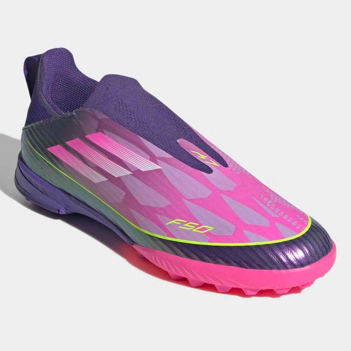 Chuteira Society Infantil Adidas F50 League LL Lamine Yamal Unissex - Tam: 26 - 1