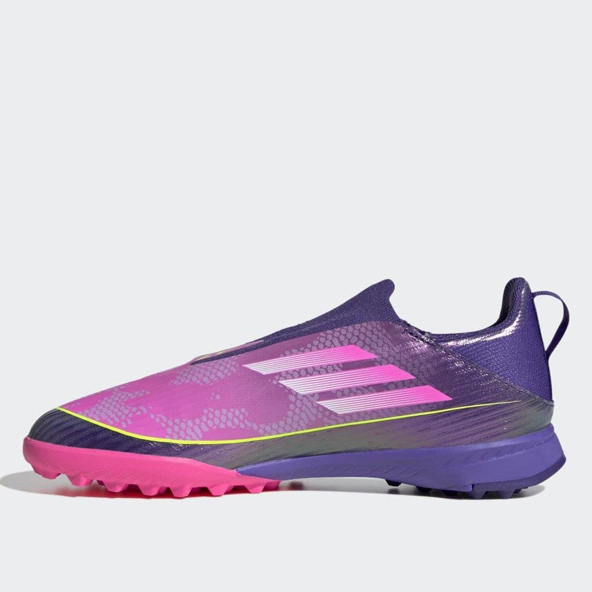 Chuteira Society Infantil Adidas F50 League LL Lamine Yamal Unissex - Tam: 26 - 5