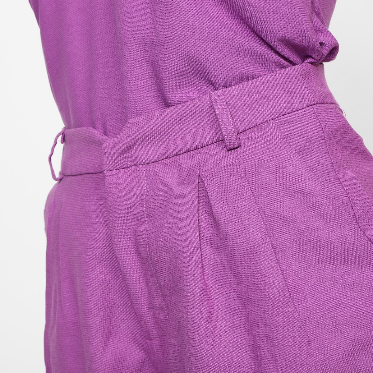 Shorts All's Com Pregas Liso Feminino - Tam: P - 3