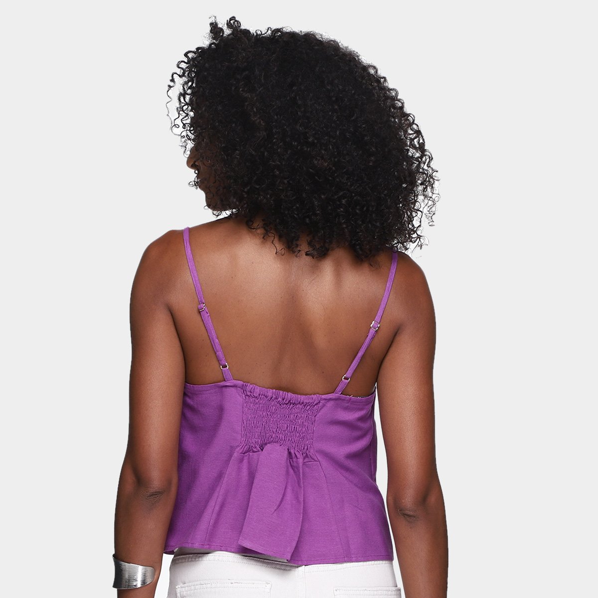 Regata All's Decote V Genebra Feminina - Tam: P - 1