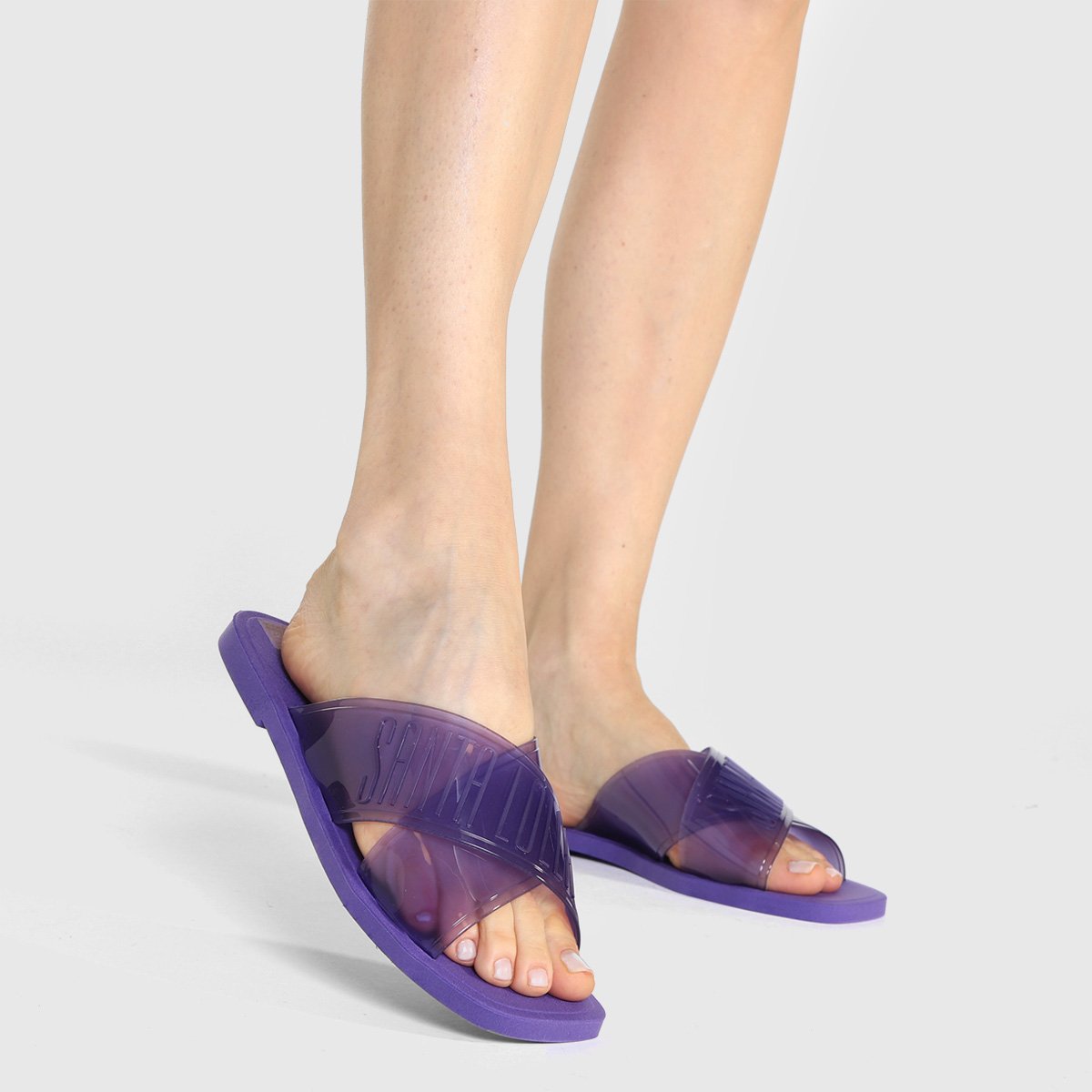 Rasteira Santa Lolla Vinil - Tam: 33/34 - 1