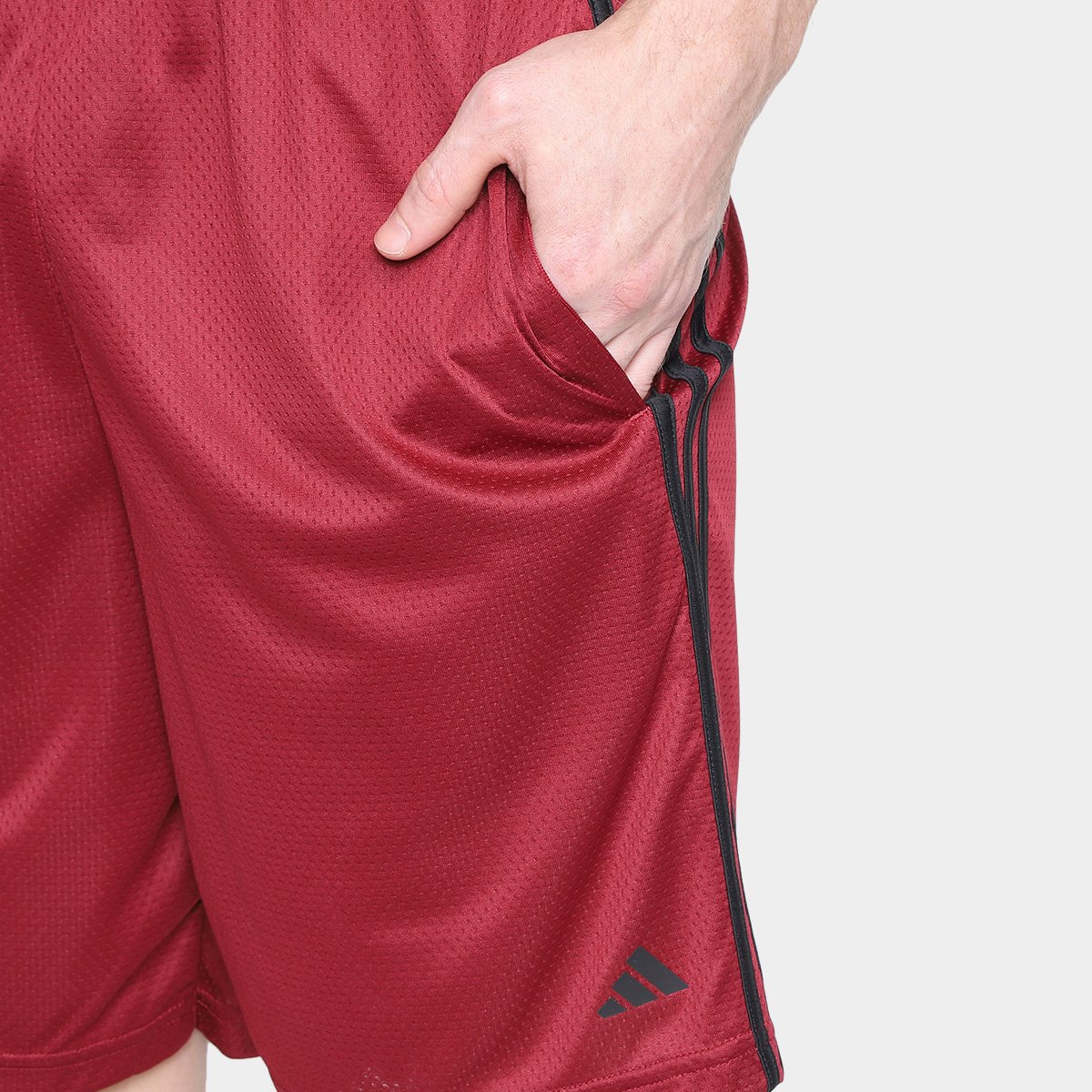 Short Adidas 3 Listras Masculino - Tam: P - 2