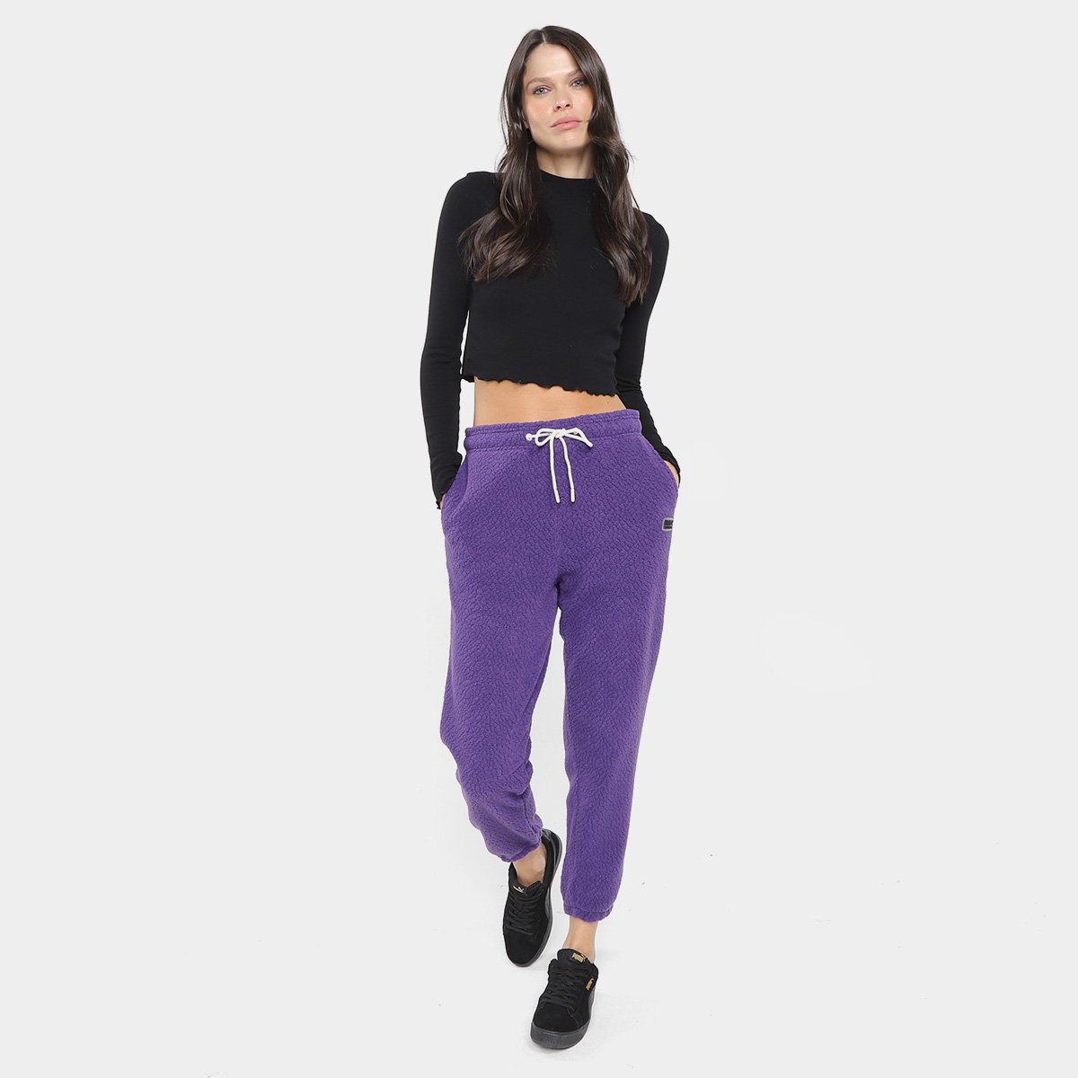 Calça BAW Clothing Sherpa Retro Feminina - Tam: M - 3