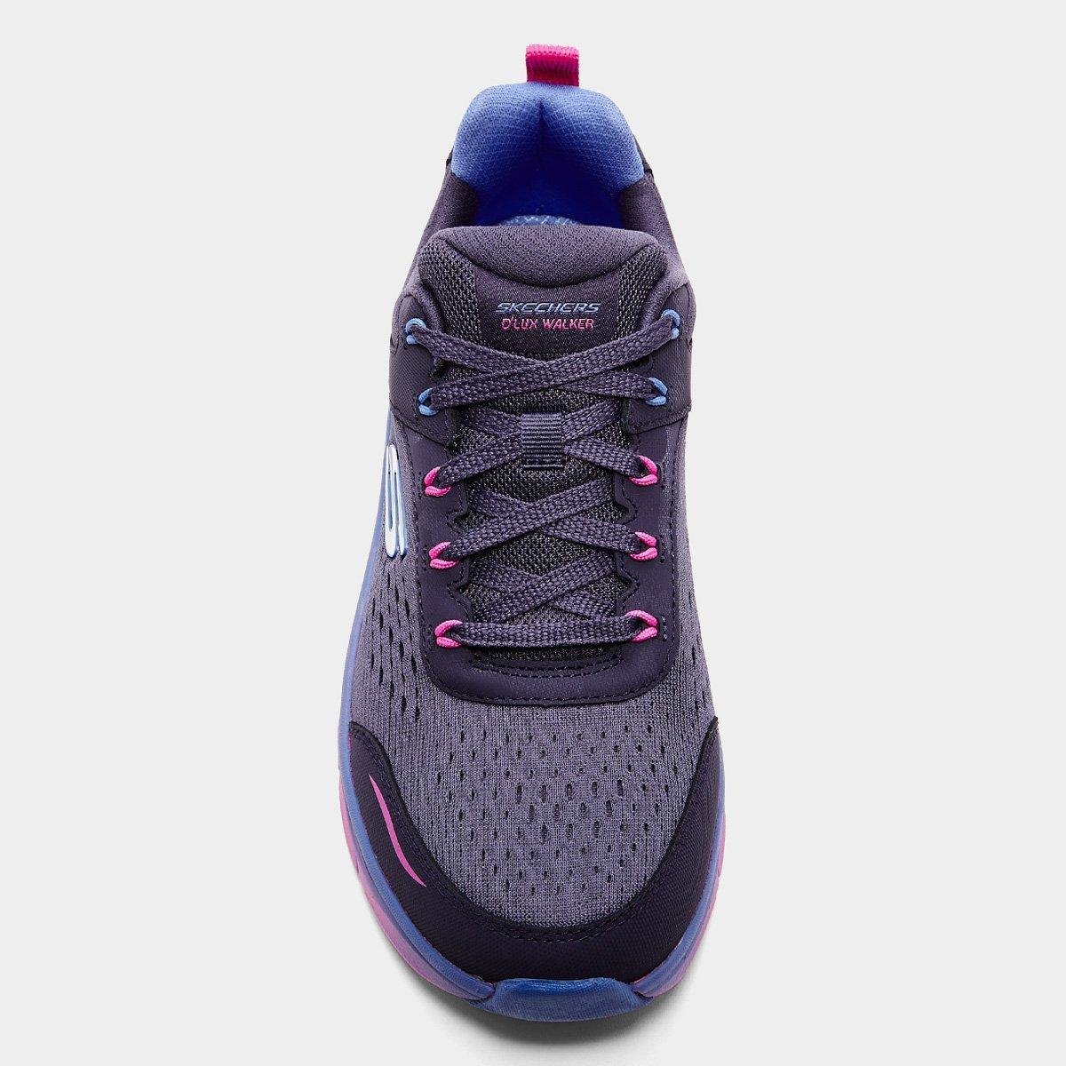 Tênis Skechers D'Lux Walker 2.0 Neon Sites Feminino - Tam: 34 - 3