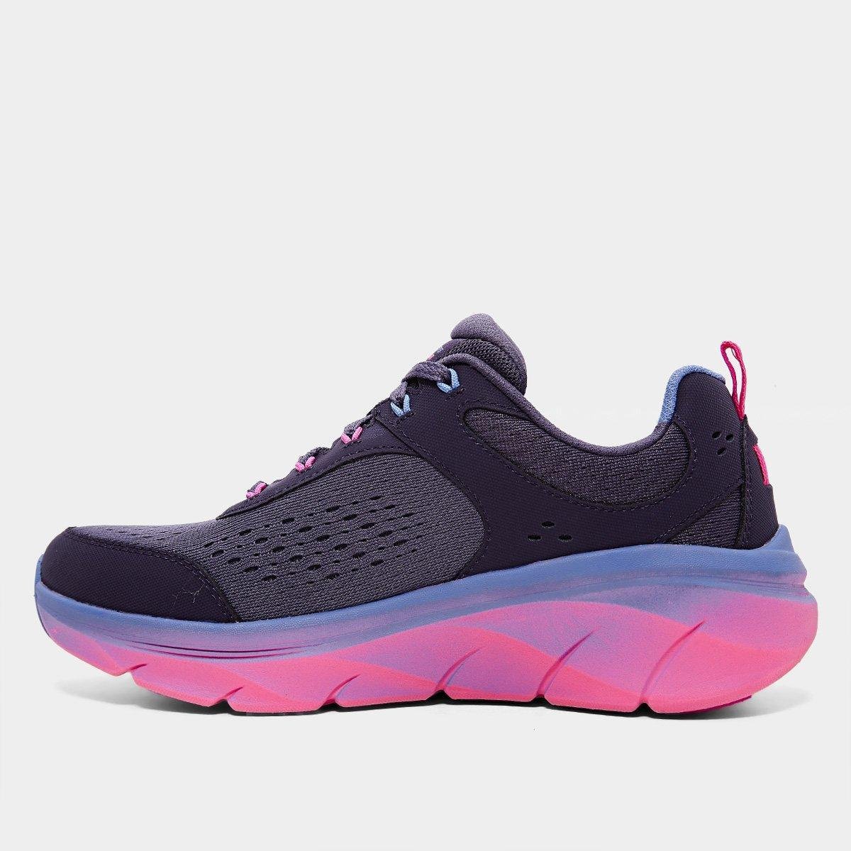 Tênis Skechers D'Lux Walker 2.0 Neon Sites Feminino - Tam: 34 - 4