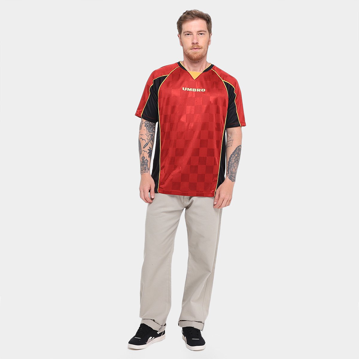 Camiseta Umbro Panelled Raglan Masculino - Tam: M - 3