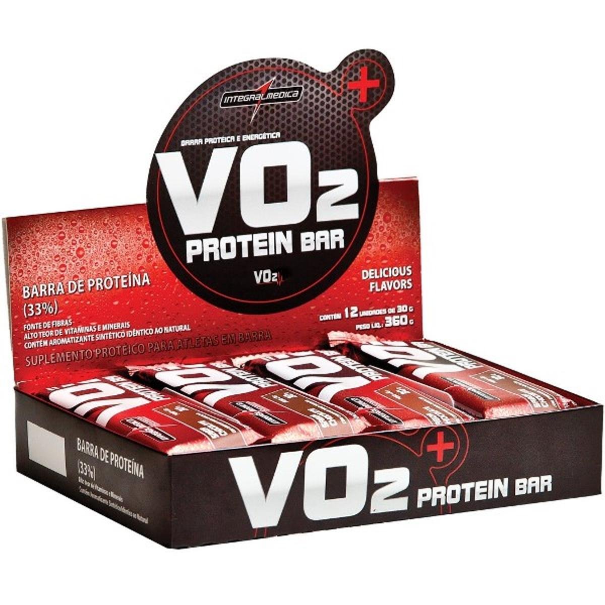 VO2 Protein Bar c/ 24 Barras - IntegralMédica