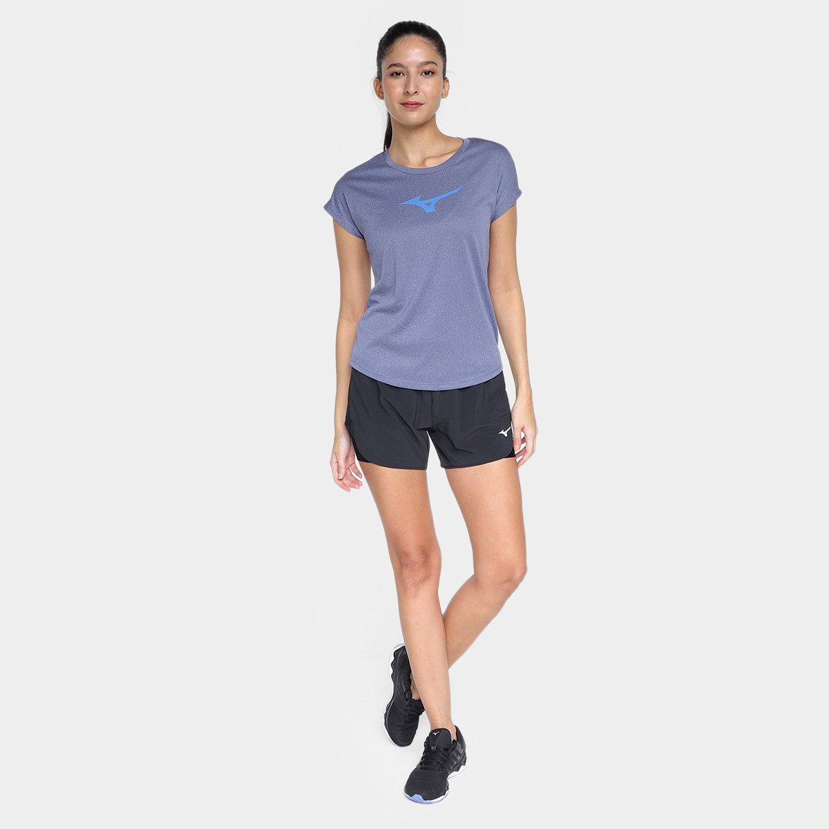 Camiseta Mizuno Spark Big Feminina - Tam: P - 3