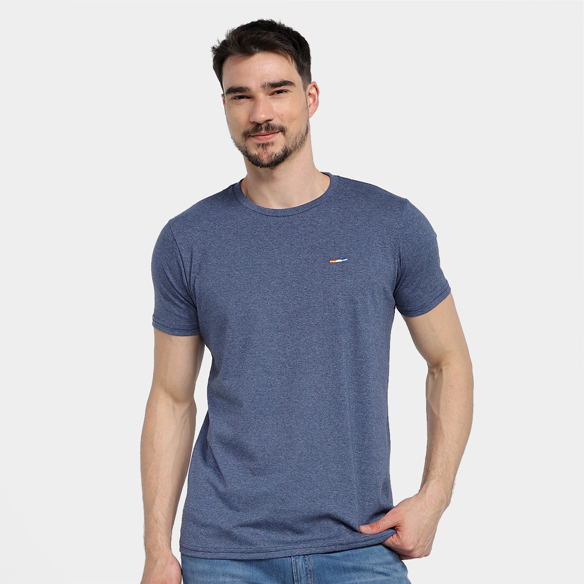 Kit Camiseta Industrie Básica Masculina 2 Peças - Tam: P - 1