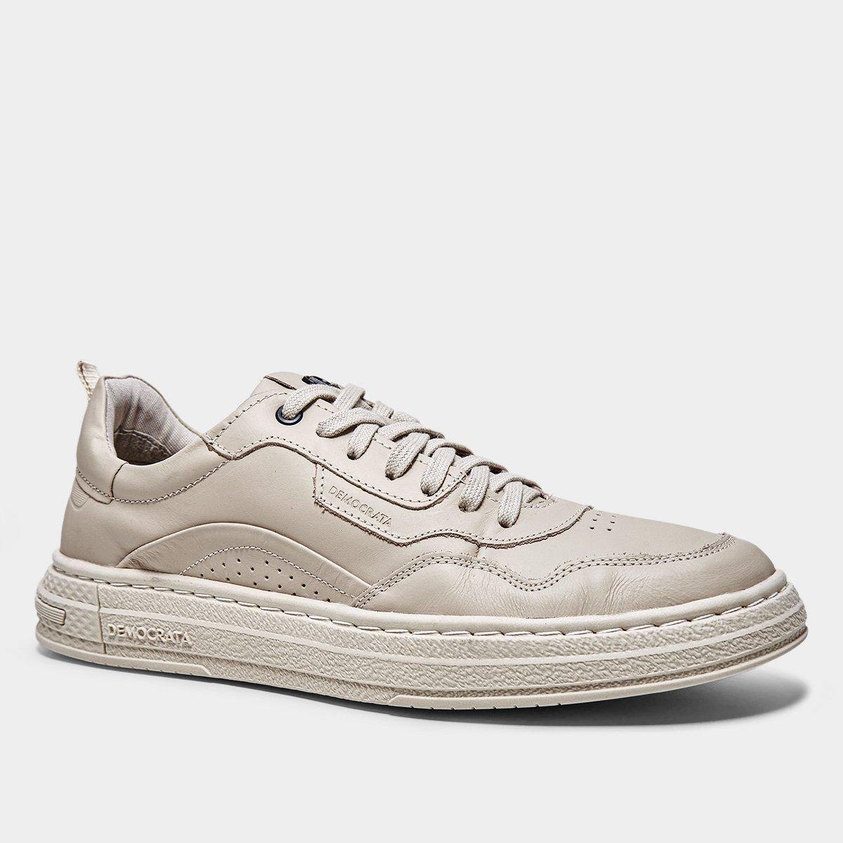 Tênis Couro Democrata Denim Jake Masculino - Tam: 42 - 1