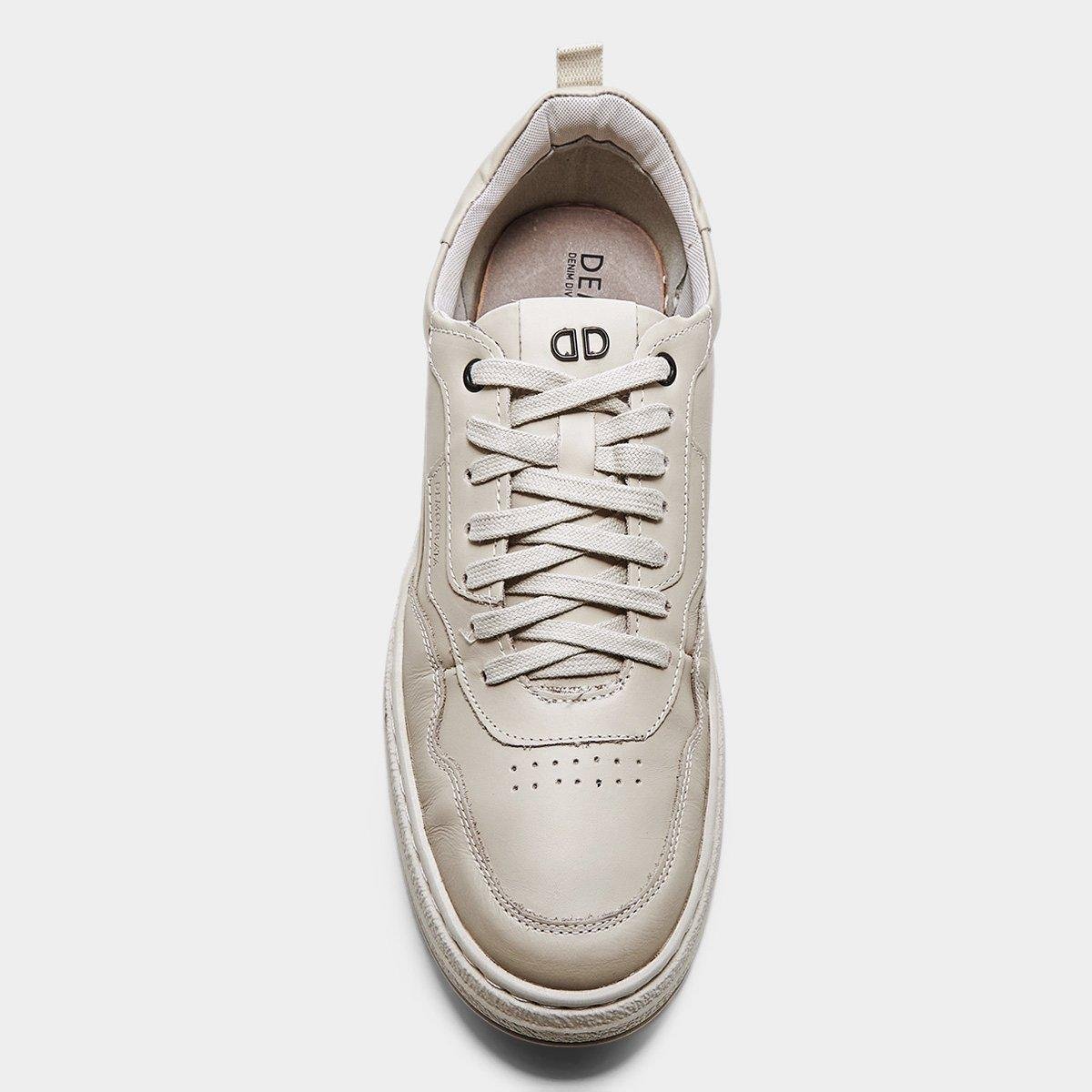 Tênis Couro Democrata Denim Jake Masculino - Tam: 42 - 3