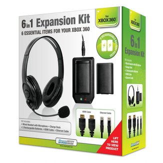 Acessorios Kit de Expansao 6 em 1 para Xbox 360 Dream Gear