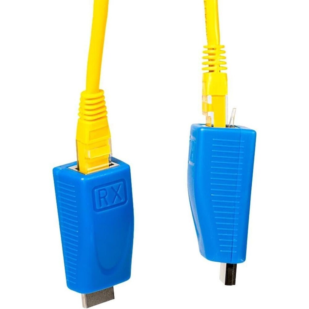 Adaptador PlusCable RJ45 Ethernet para HDMI - ADP-HDMIRJ45BL