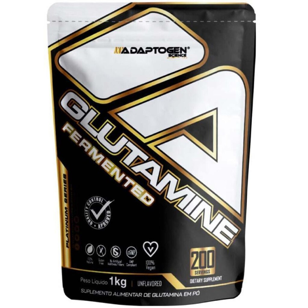 Adaptogen Glutamina Fermentada Platinum Series 1Kg